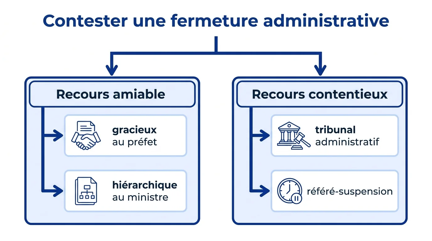 Les voies de recours