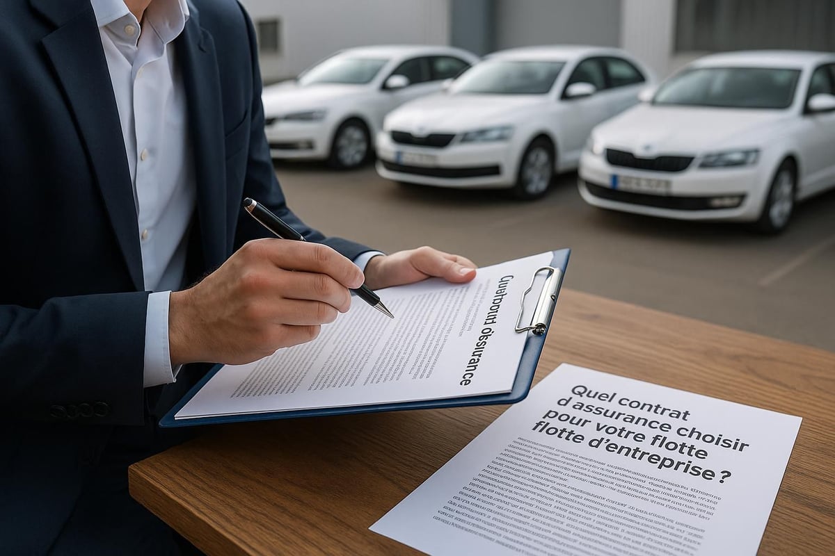 Quel contrat d'assurance choisir pour votre flotte d'entreprise ?