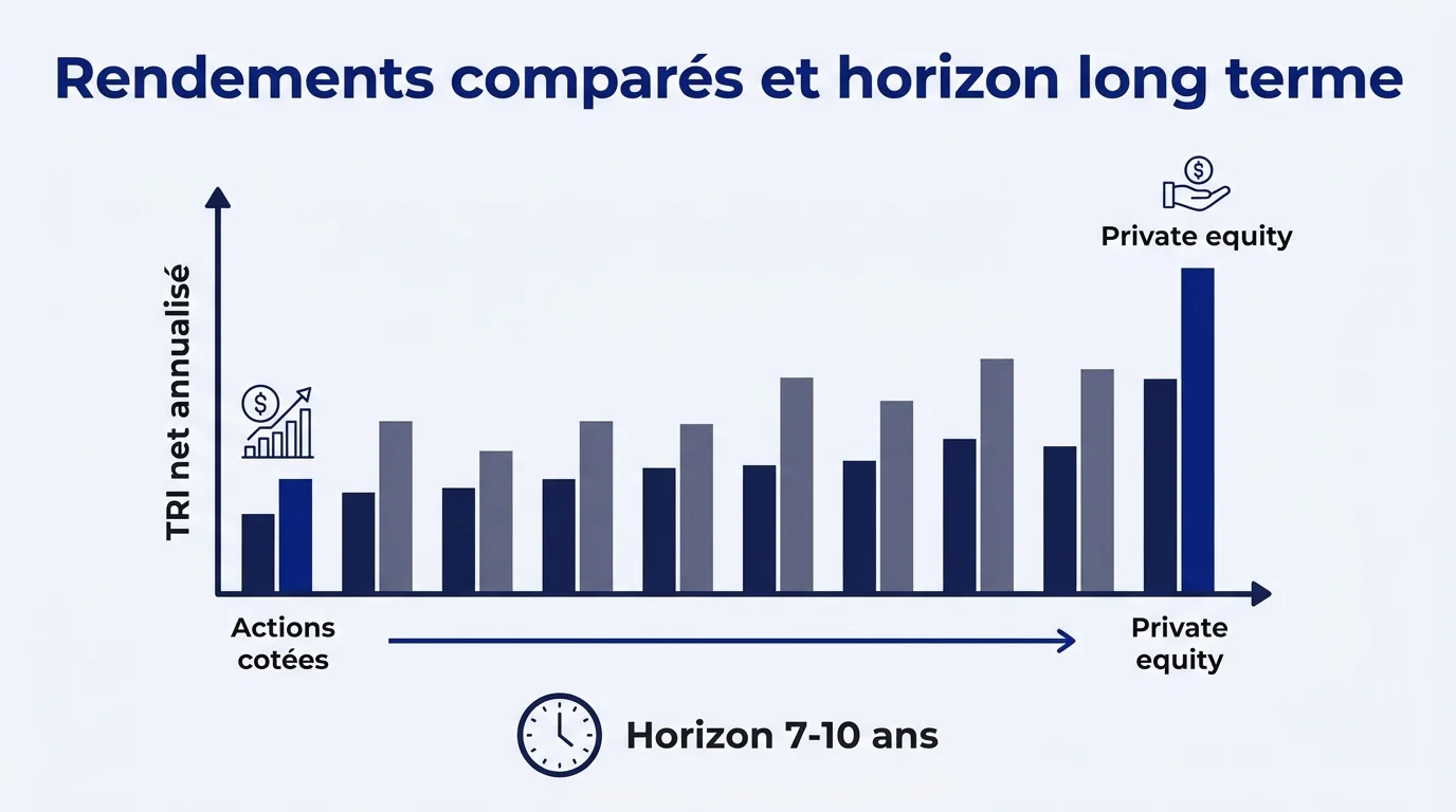 Rendements comparés et horizon long terme